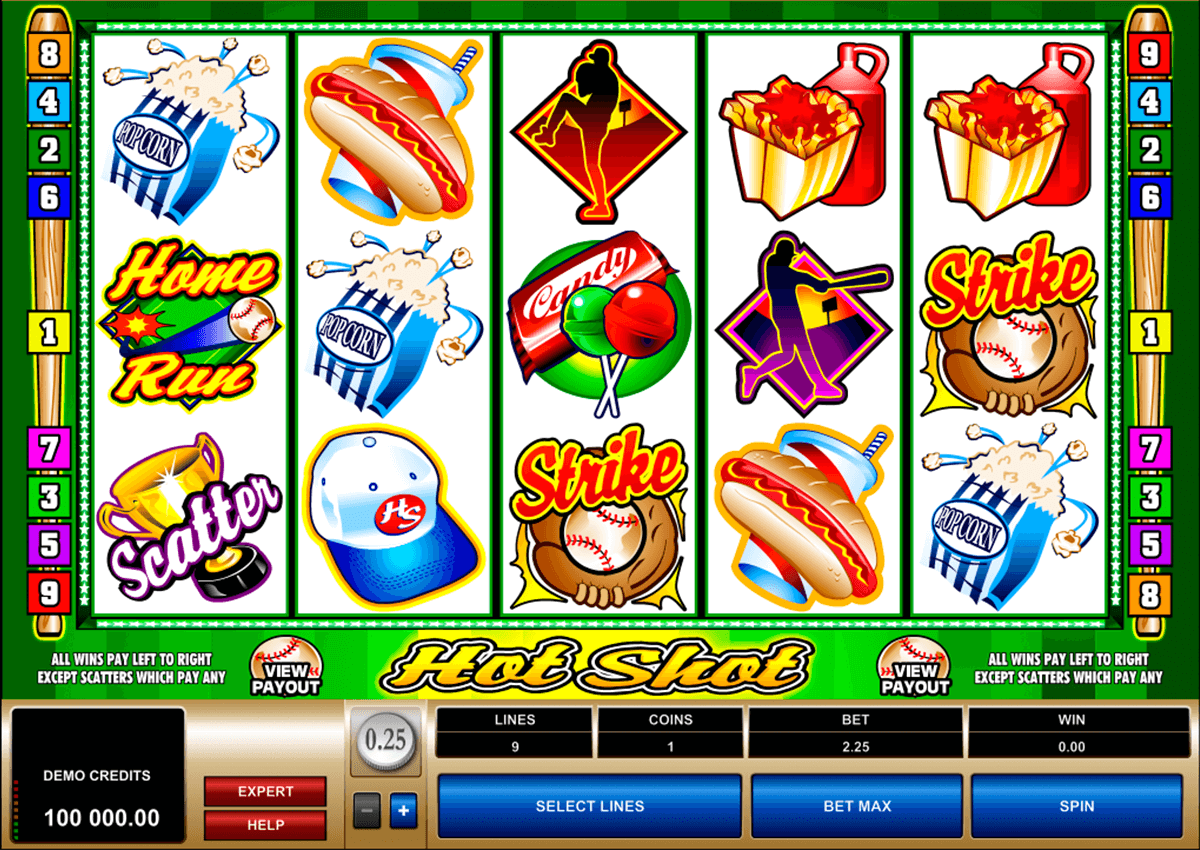hot shot microgaming automat online