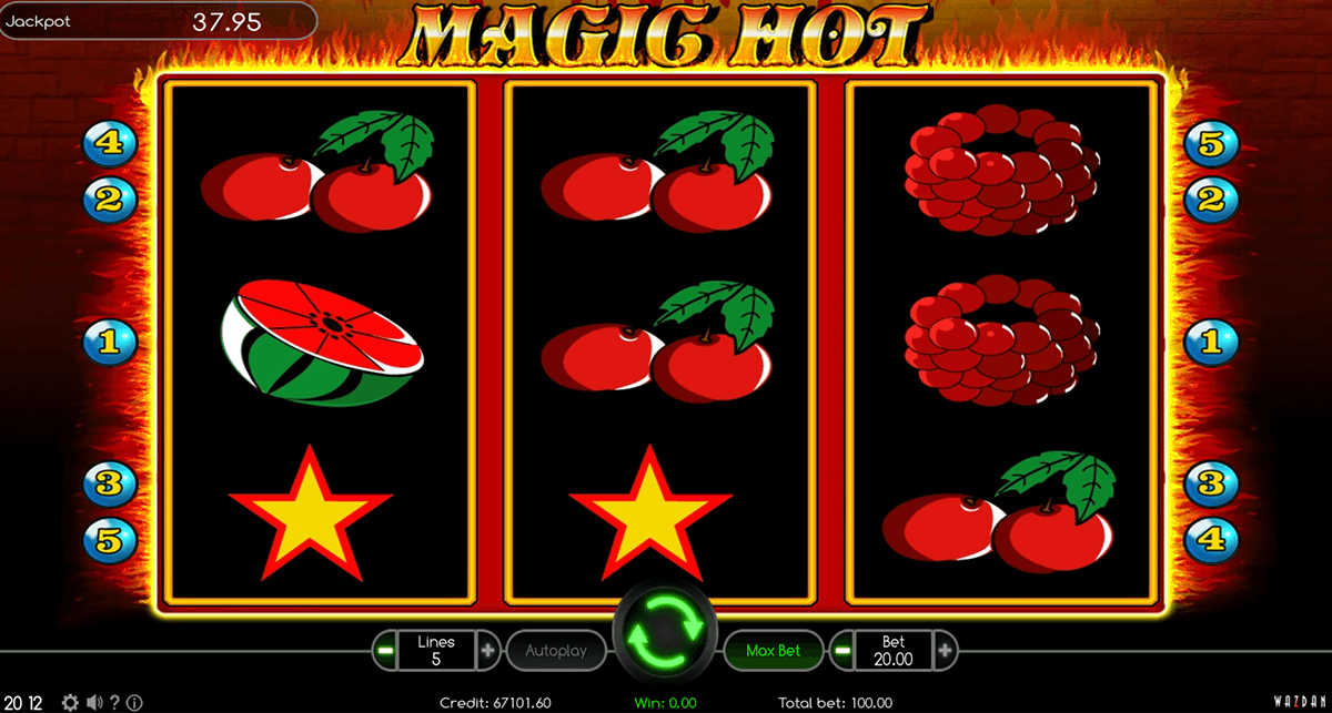magic hot wazdan automat online